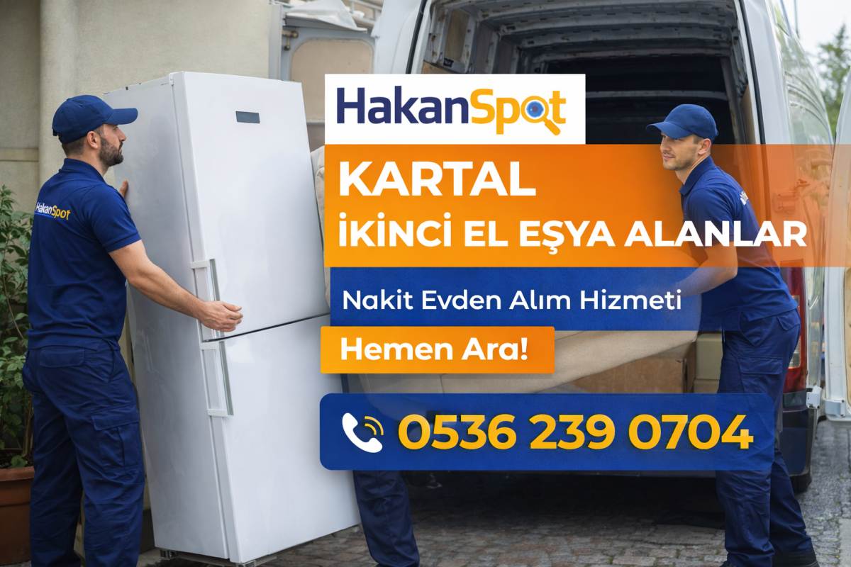 Kartal İkinci El Eşya Alanlar | Kartal Spot Eşya Alanlar